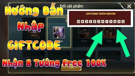 lien quan mobile giftcode